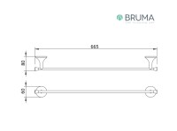 MEDIDAS TOALLERO LAVABO ALUDRA BRUMA